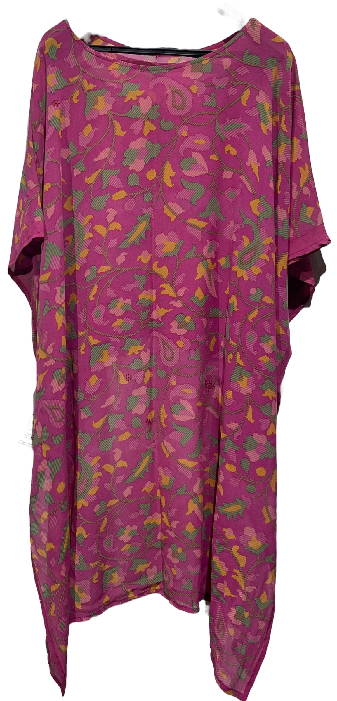 FINAL SALE PRG4863 Sheer Avatar Pure Silk Hi Lo Top