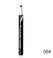 Load image into Gallery viewer, Music Flower 6 Colors Glitter Eyeliner Pencil Liquid Eye Makeup Set Waterproof Long-lasting Black Eye Liner Pen

