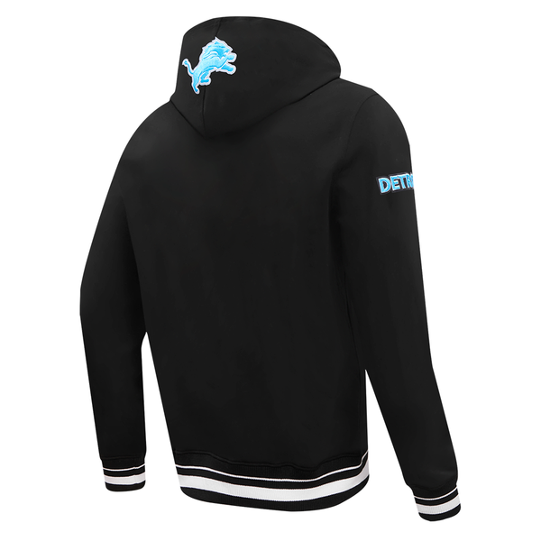 Detroit Lions Script Tail Rib FLC PO Hoodie