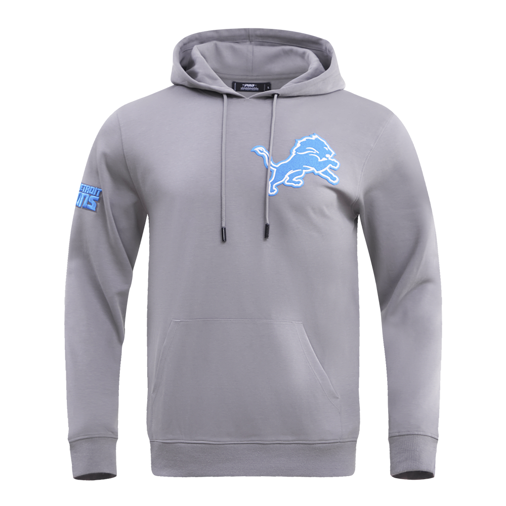 Detroit Lions Classic Chenille DK PO Hoodie