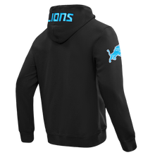 Load image into Gallery viewer, NFL DETROIT LIONS CLASSIC WIND SUIT MEN'S WOVEN FULL ZIP PULLOVER HOODIE FDL5410693-BLK
