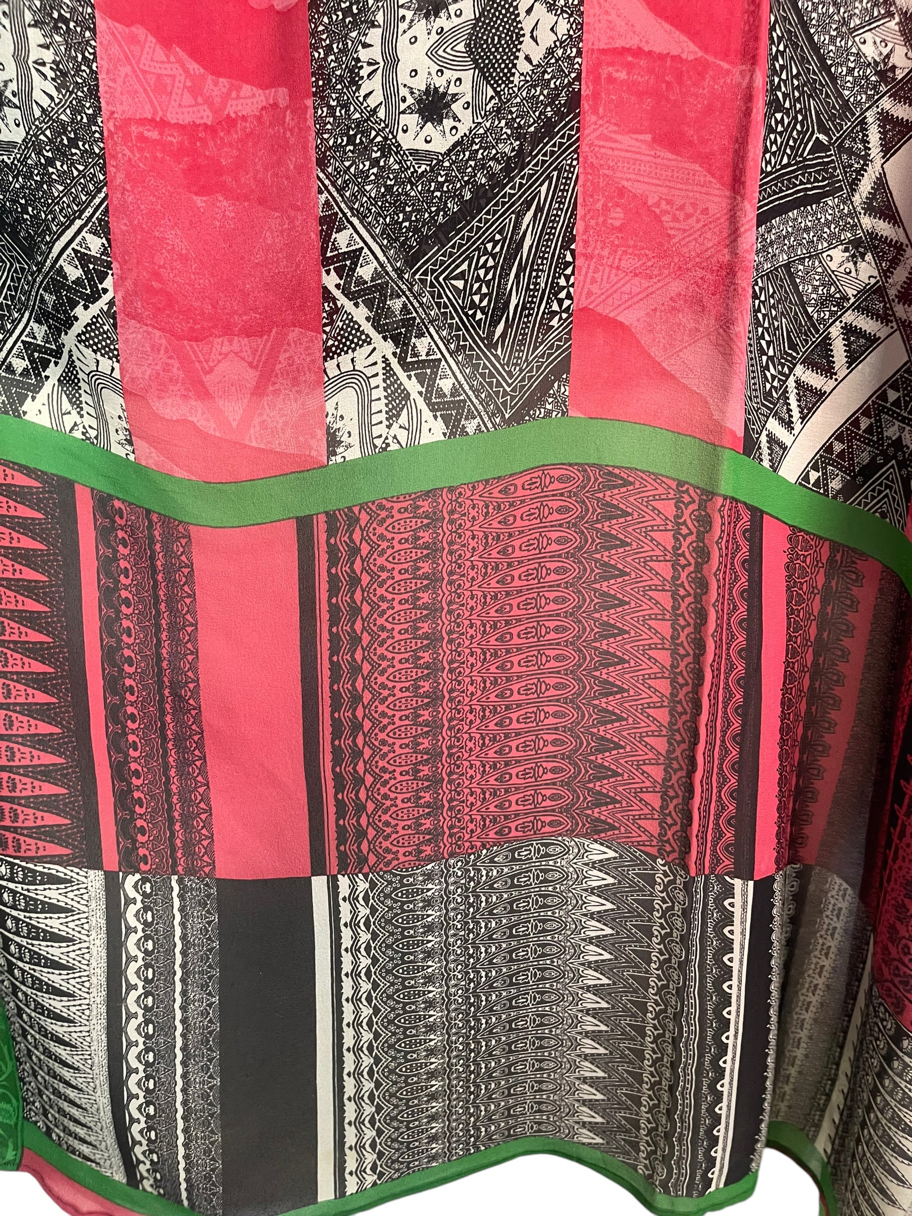 FINAL SALE PRG6091 Sheer Avatar Pure Silk Hi Lo Top