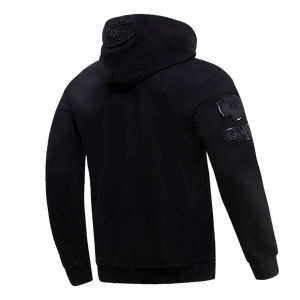 NFL KANSAS CITY CHIEFS TRIPLE BLACK MEN'S PULLOVER HOODIE FKC5410202-3BK