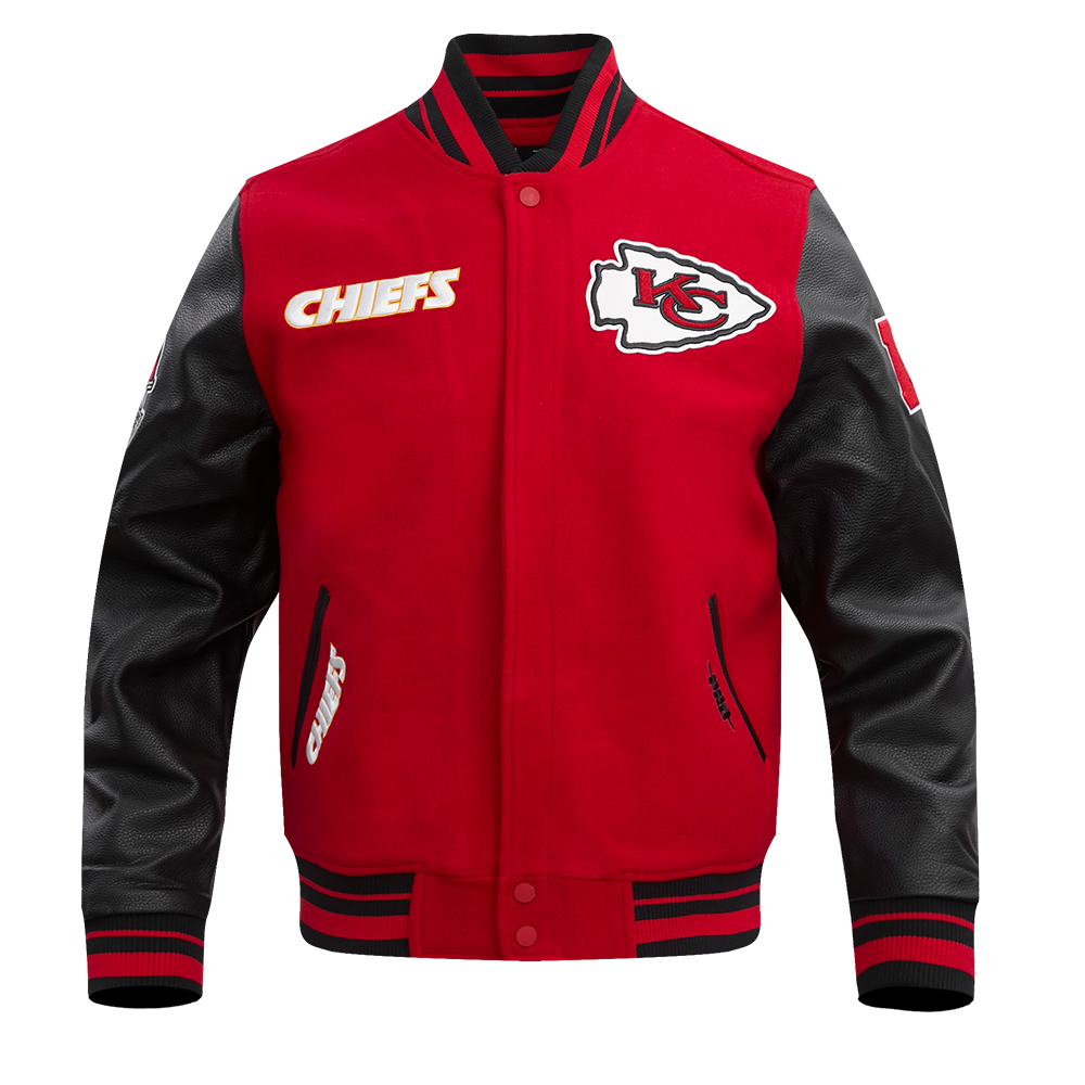 Kansas City Chiefs Retro Classics Rib Wool Varstiy Jacket