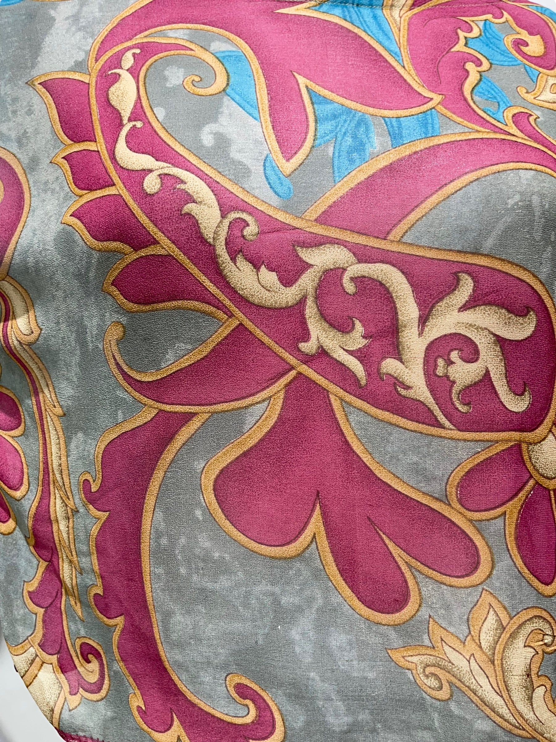 FINAL SALE PRG3966 Sheer Avatar Pure Silk Boxy Top