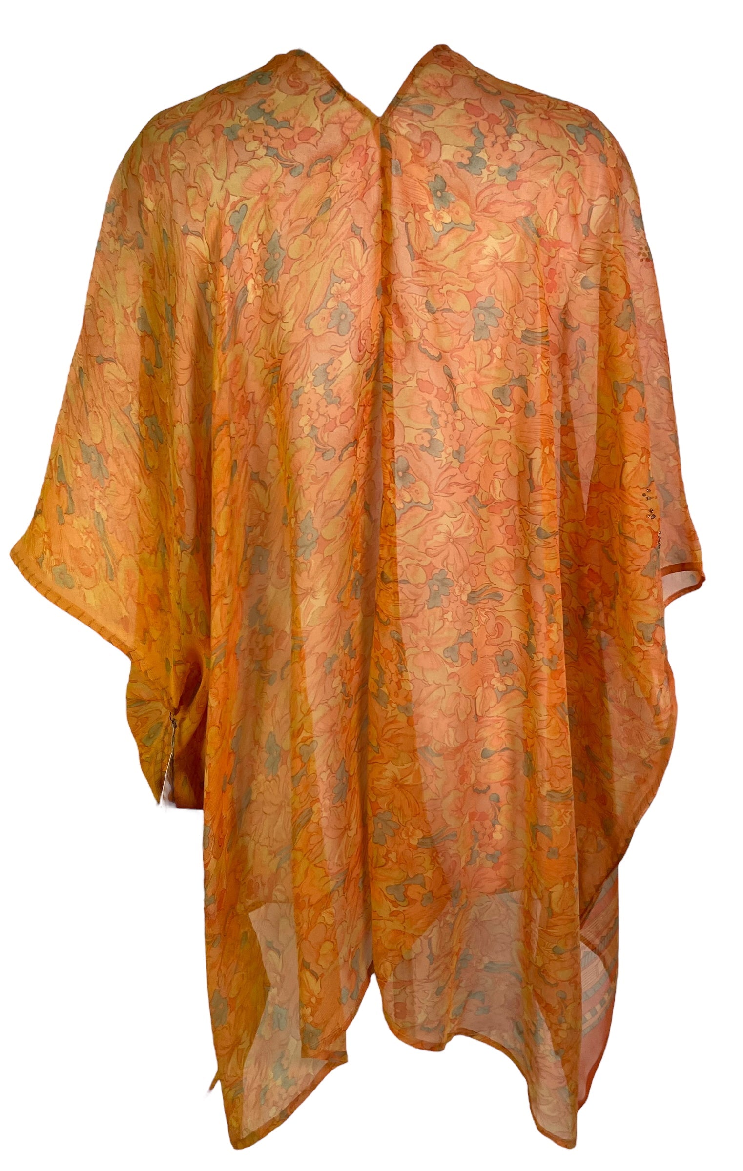 PRG6525 Sheer Avatar Pure Silk Cardigan