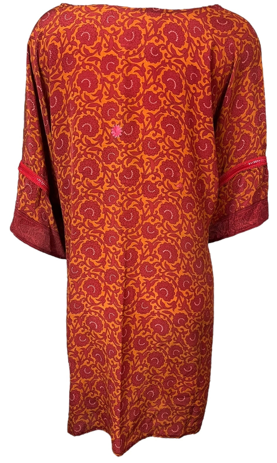 FINAL SALE PRC6075 Avatar Pure Silk Kimono-Sleeved Jacket with Belt