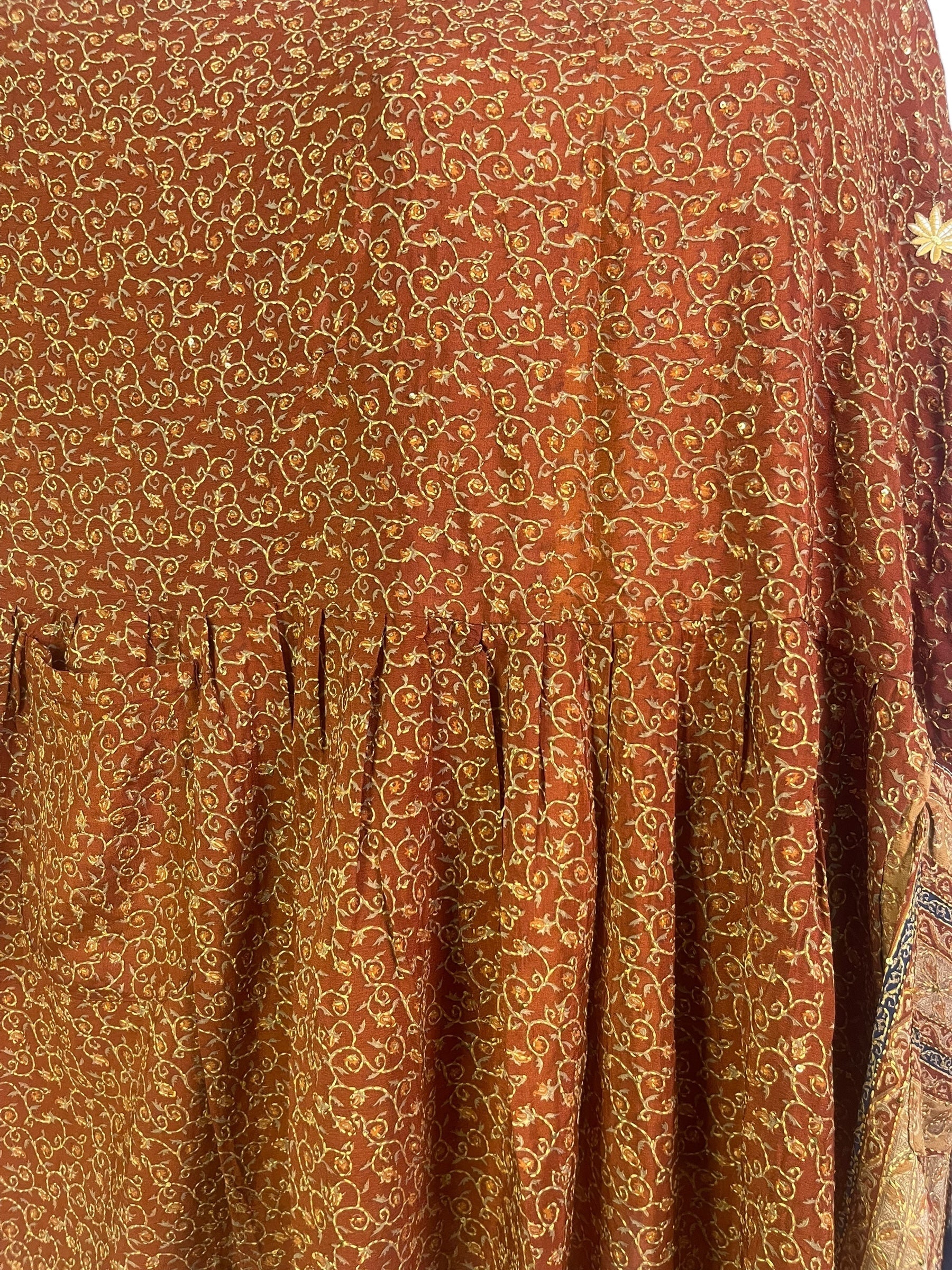 PRC3776 Avatar Pure Silk Boxy Babydoll Dress