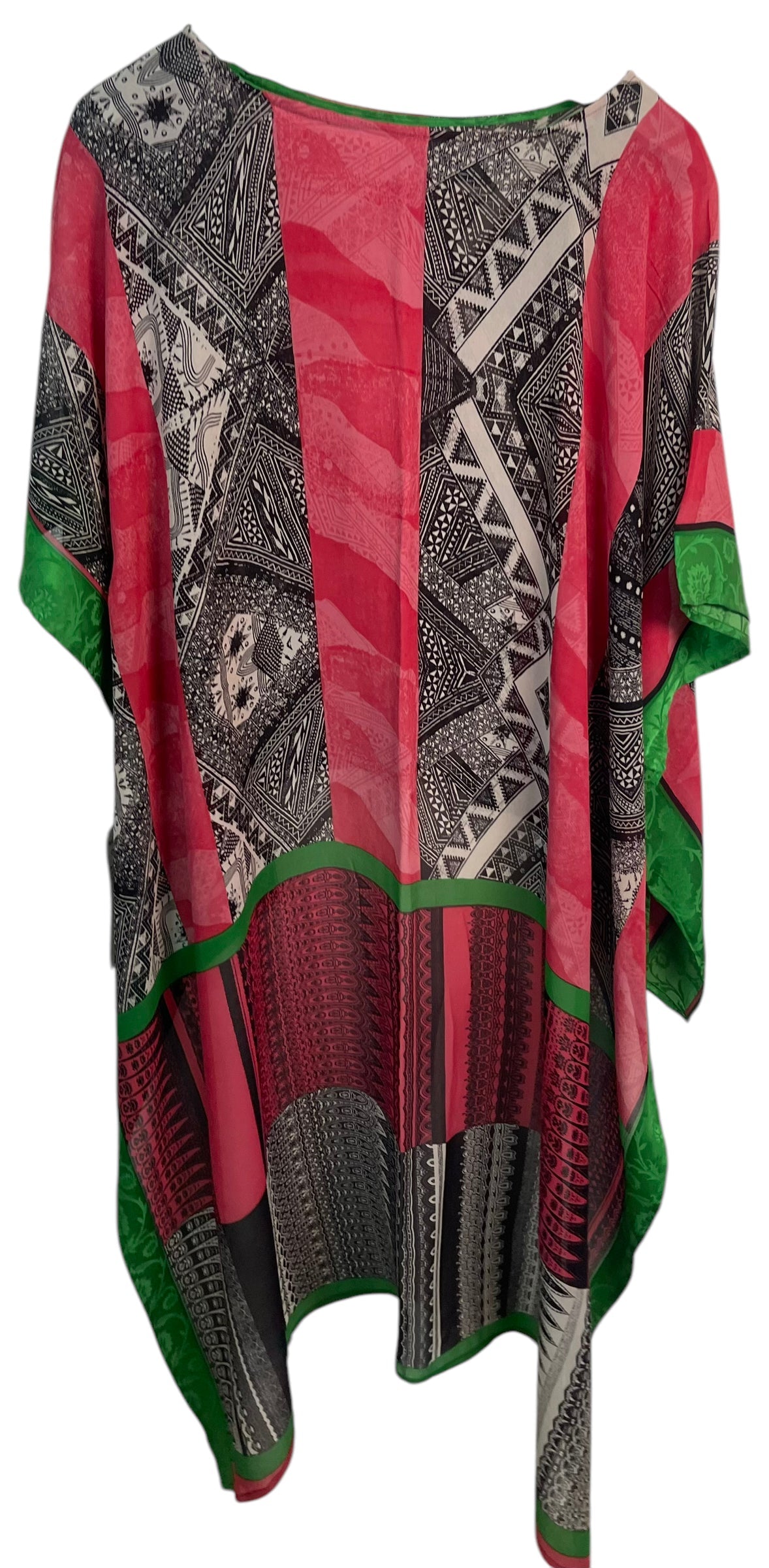 FINAL SALE PRG6091 Sheer Avatar Pure Silk Hi Lo Top