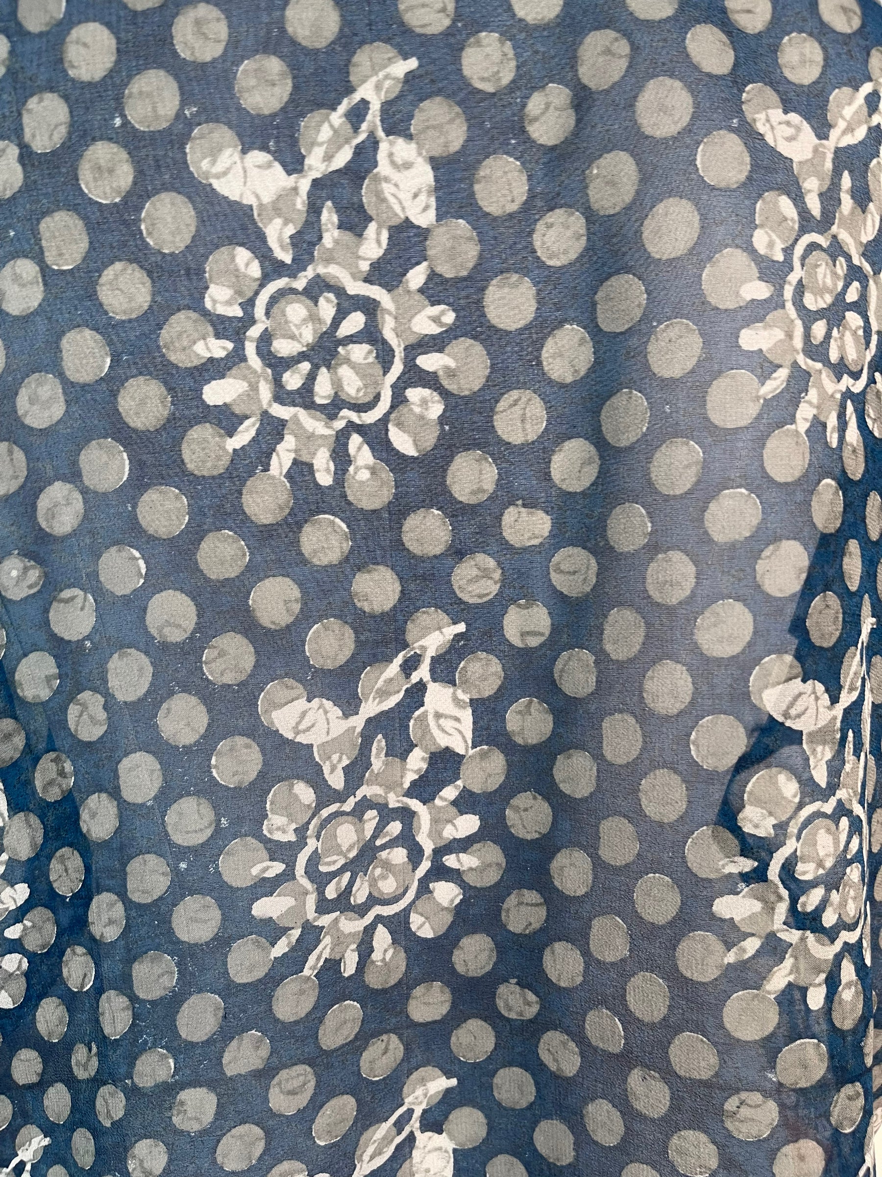 FINAL SALE PRG6026 Sheer Avatar Pure Silk Boxy Top