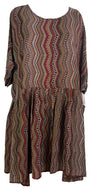PRC3772 Avatar Pure Silk Boxy Babydoll Dress