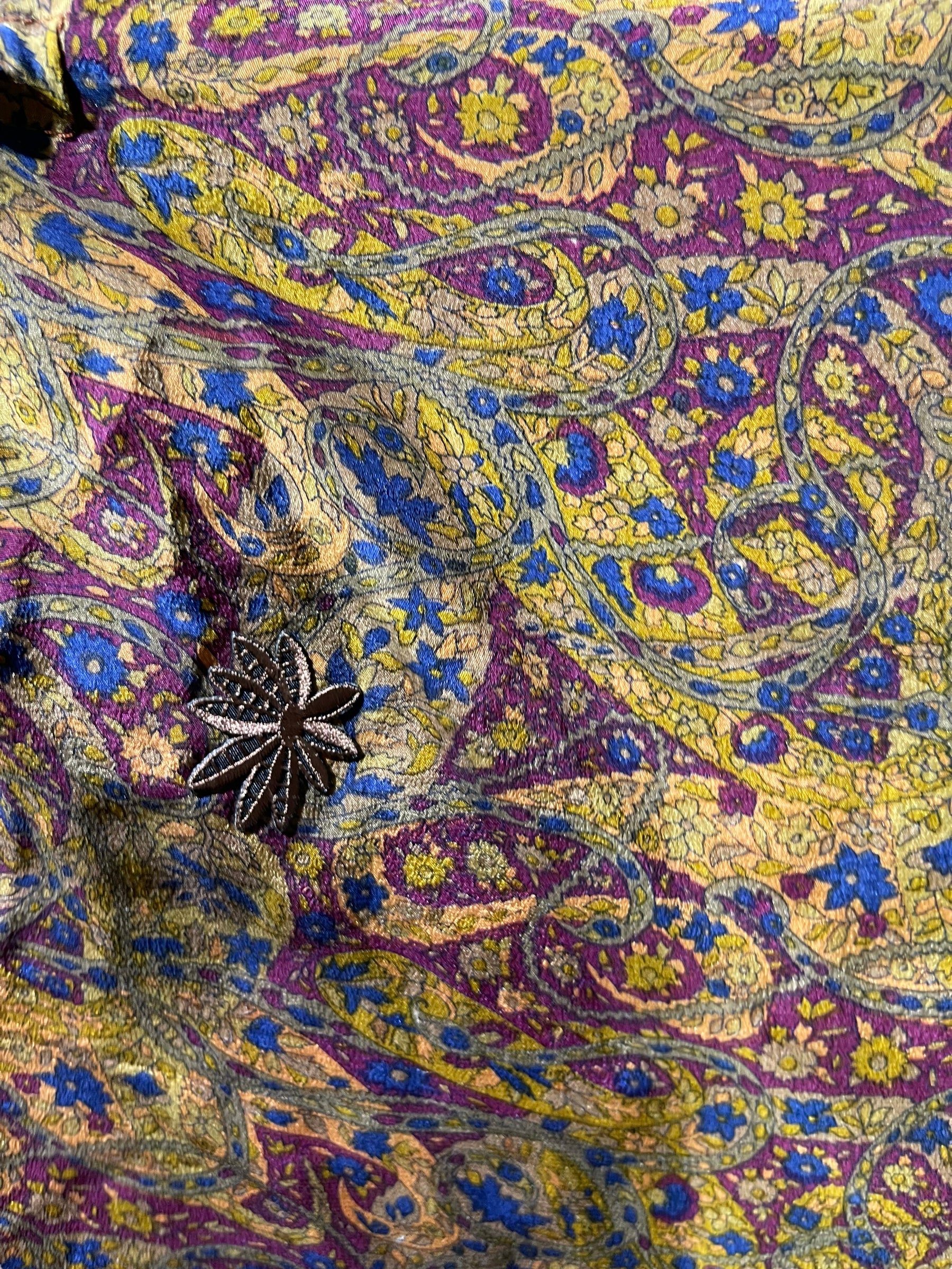 FINAL SALE PRC4605 Avatar Pure Silk Maxi Kaftan