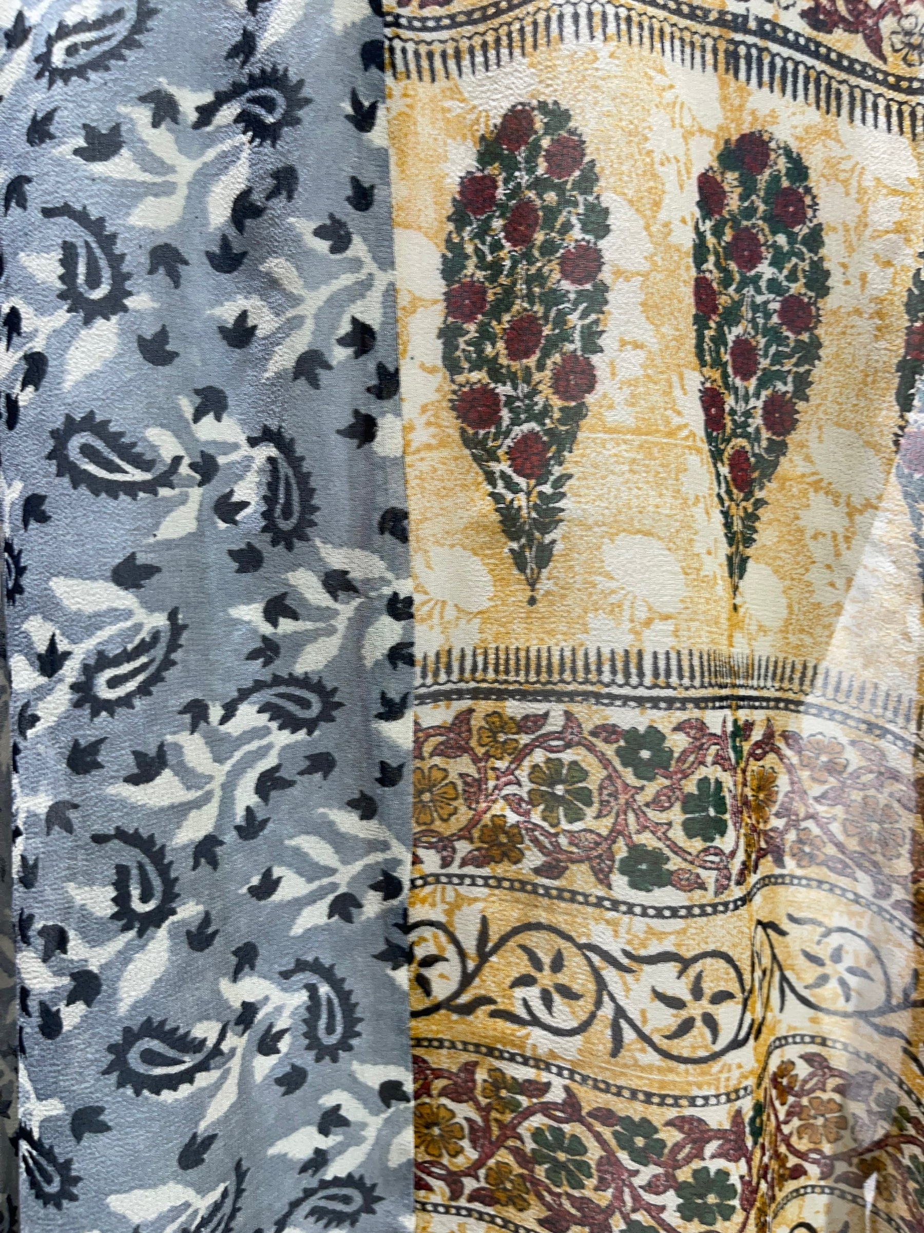 FINAL SALE PRG5710 Sheer Avatar Pure Silk Waterfall Top