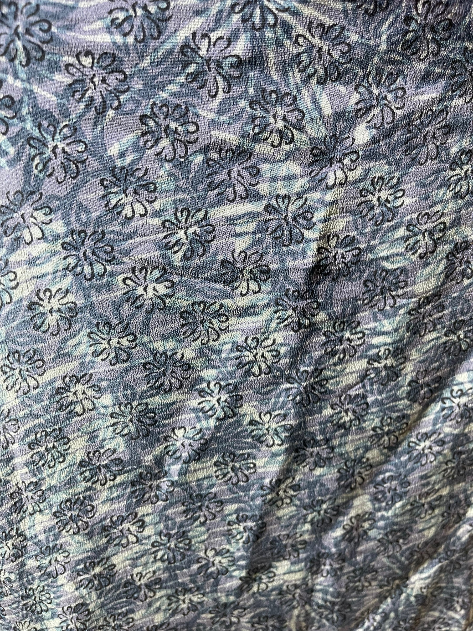 FINAL SALE PRC4962 Avatar Long Pure Silk Kimono Sleeved Duster with Belt