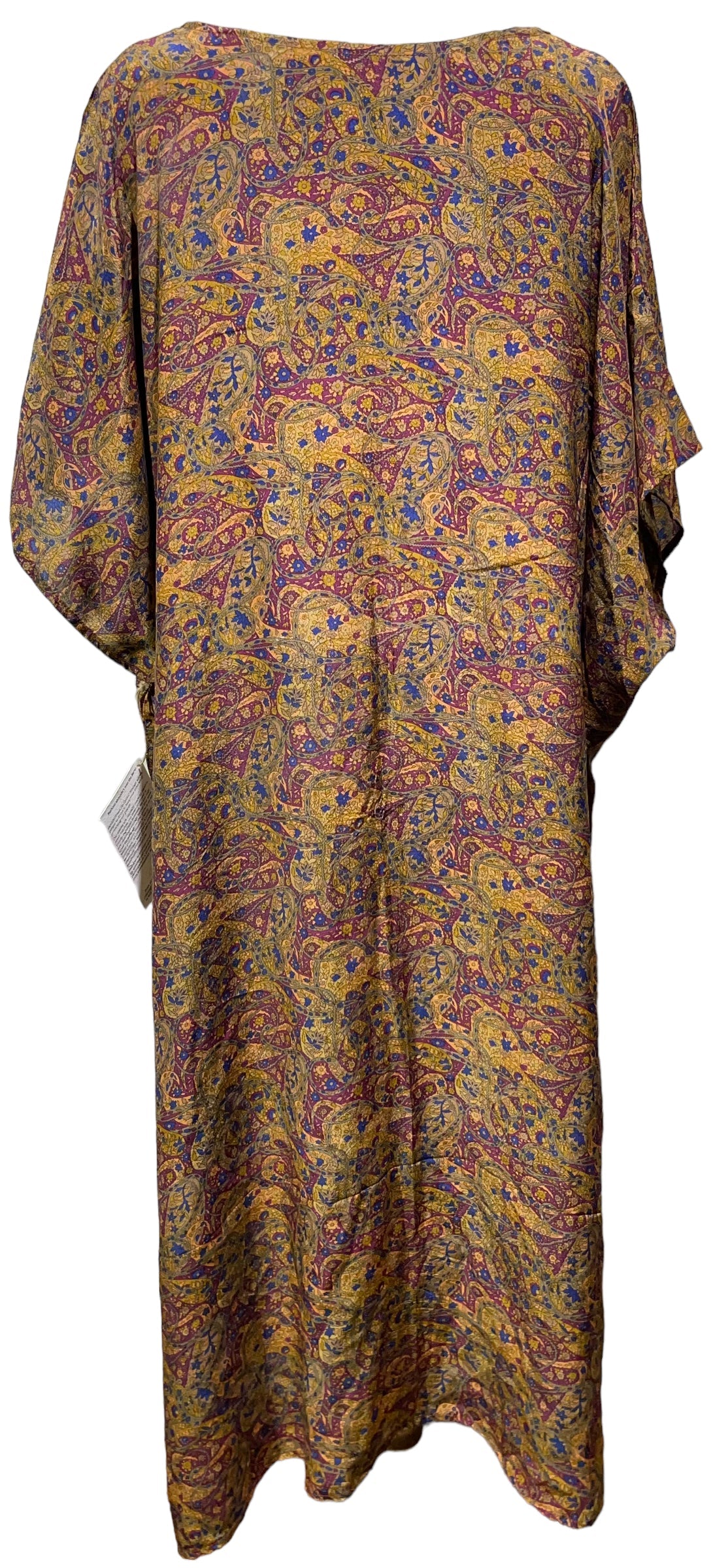 FINAL SALE PRC4605 Avatar Pure Silk Maxi Kaftan