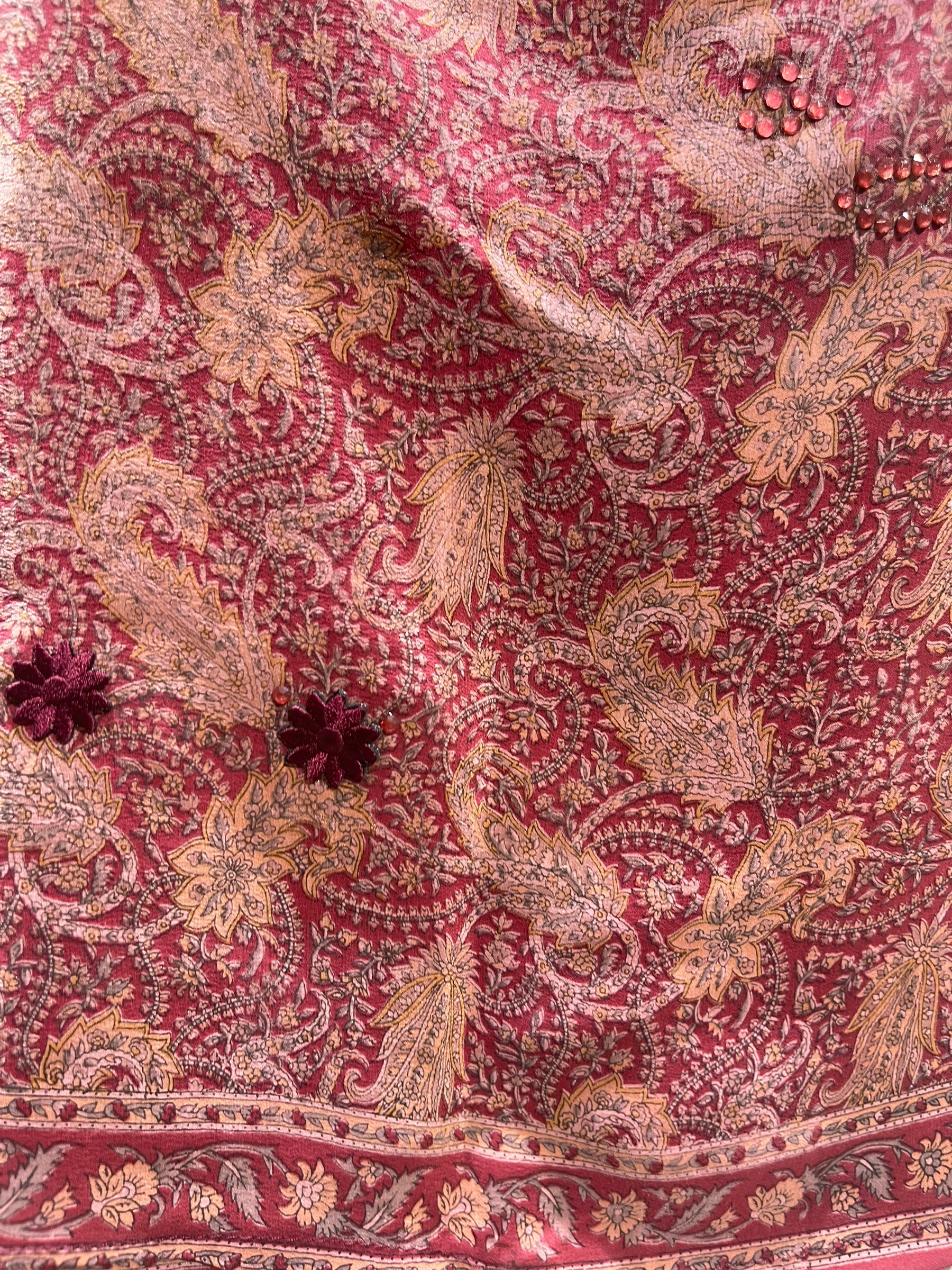 FINAL SALE PRC4761 Avatar Pure Silk Boxy Top