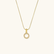 Load image into Gallery viewer, Gold-Finished Initial Necklace with Freshwater Pearls – Customizable Personalized Jewelry for Women
