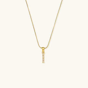 Gold-Finished Initial Necklace with Freshwater Pearls – Customizable Personalized Jewelry for Women