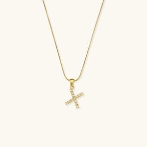 Gold-Finished Initial Necklace with Freshwater Pearls – Customizable Personalized Jewelry for Women