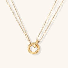 Load image into Gallery viewer, Gold Chain Necklace for Women – 14k Gold-Plated Chic Accessory, Hypoallergenic, 18-Inch Length with Extension
