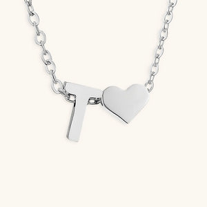 Gold Initial Necklace for Women - Personalized 14k Gold Plated Jewelry, Hypoallergenic and Water Resistant