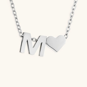 Gold Initial Necklace for Women - Personalized 14k Gold Plated Jewelry, Hypoallergenic and Water Resistant