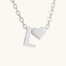 Load image into Gallery viewer, Gold Initial Necklace for Women - Personalized 14k Gold Plated Jewelry, Hypoallergenic and Water Resistant
