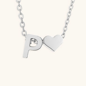 Gold Initial Necklace for Women - Personalized 14k Gold Plated Jewelry, Hypoallergenic and Water Resistant