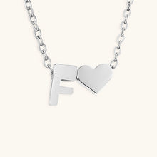 Load image into Gallery viewer, Gold Initial Necklace for Women - Personalized 14k Gold Plated Jewelry, Hypoallergenic and Water Resistant
