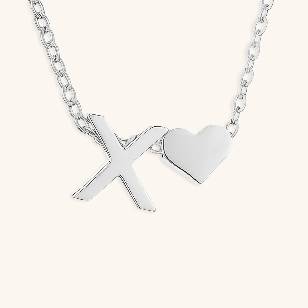 Gold Initial Necklace for Women - Personalized 14k Gold Plated Jewelry, Hypoallergenic and Water Resistant