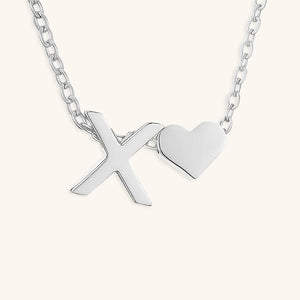 Gold Initial Necklace for Women - Personalized 14k Gold Plated Jewelry, Hypoallergenic and Water Resistant
