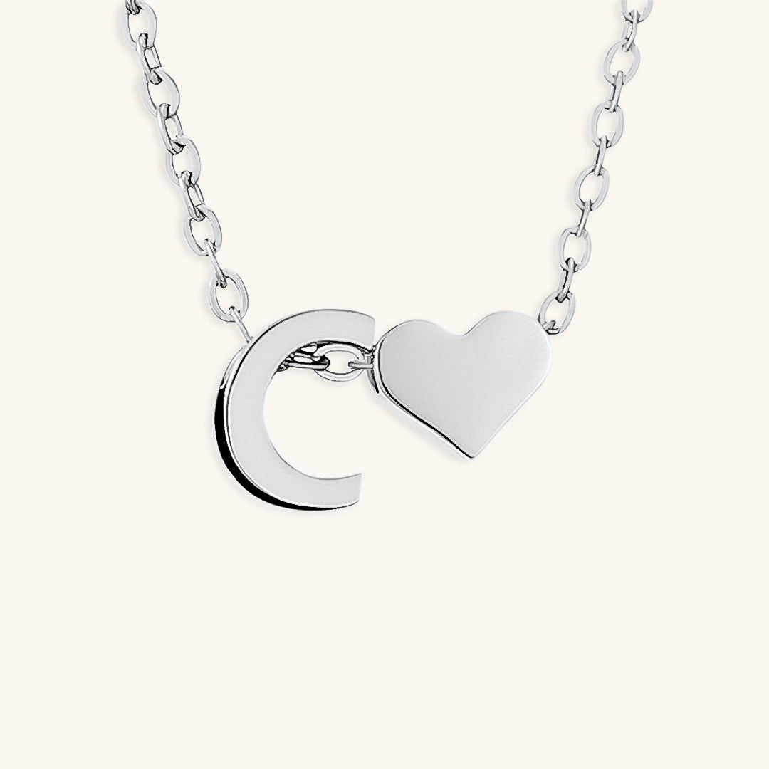 Gold Initial Necklace for Women - Personalized 14k Gold Plated Jewelry, Hypoallergenic and Water Resistant