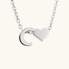 Load image into Gallery viewer, Gold Initial Necklace for Women - Personalized 14k Gold Plated Jewelry, Hypoallergenic and Water Resistant
