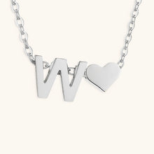 Load image into Gallery viewer, Gold Initial Necklace for Women - Personalized 14k Gold Plated Jewelry, Hypoallergenic and Water Resistant

