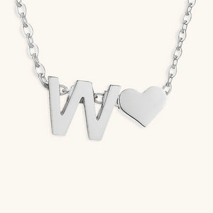 Gold Initial Necklace for Women - Personalized 14k Gold Plated Jewelry, Hypoallergenic and Water Resistant