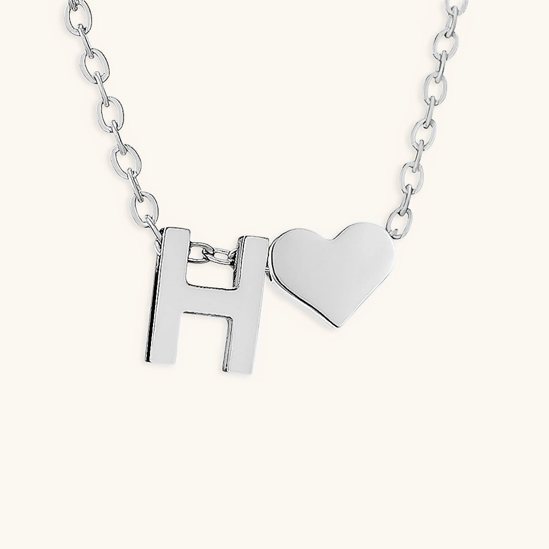 Gold Initial Necklace for Women - Personalized 14k Gold Plated Jewelry, Hypoallergenic and Water Resistant