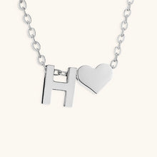 Load image into Gallery viewer, Gold Initial Necklace for Women - Personalized 14k Gold Plated Jewelry, Hypoallergenic and Water Resistant
