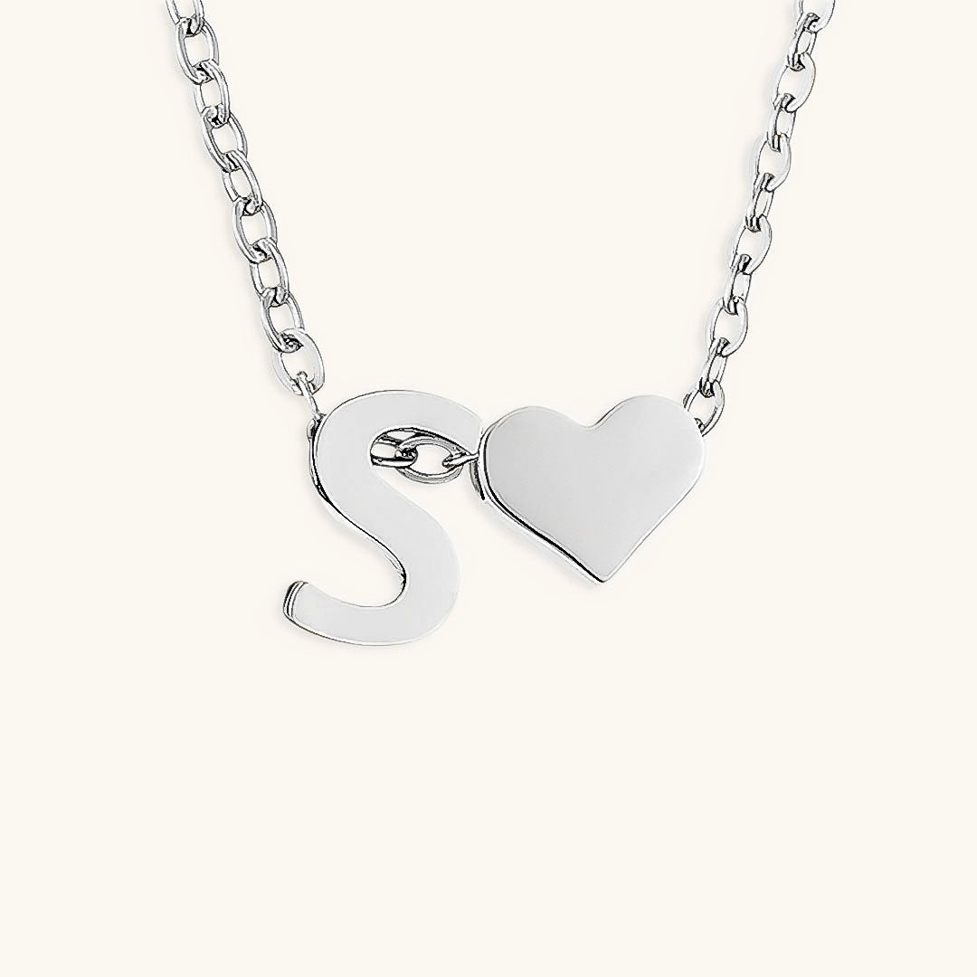 Gold Initial Necklace for Women - Personalized 14k Gold Plated Jewelry, Hypoallergenic and Water Resistant