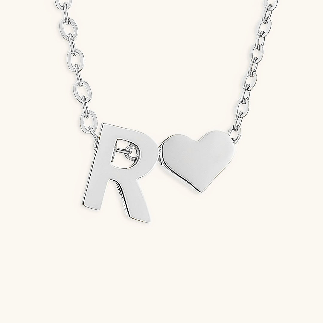 Gold Initial Necklace for Women - Personalized 14k Gold Plated Jewelry, Hypoallergenic and Water Resistant