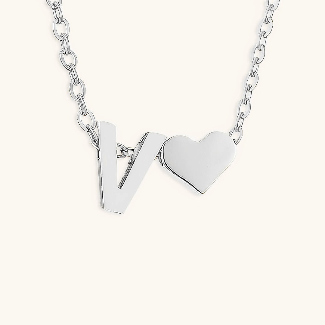 Gold Initial Necklace for Women - Personalized 14k Gold Plated Jewelry, Hypoallergenic and Water Resistant