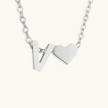 Load image into Gallery viewer, Gold Initial Necklace for Women - Personalized 14k Gold Plated Jewelry, Hypoallergenic and Water Resistant
