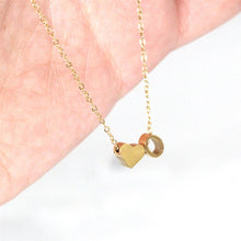 Load image into Gallery viewer, Gold Initial Necklace for Women - Personalized 14k Gold Plated Jewelry, Hypoallergenic and Water Resistant
