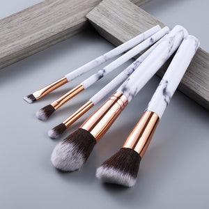 FLD 5/15Pcs Makeup Brushes Tool Set Cosmetic Powder Eye Shadow Foundation Blush Blending Beauty Make Up Brush Maquiagem