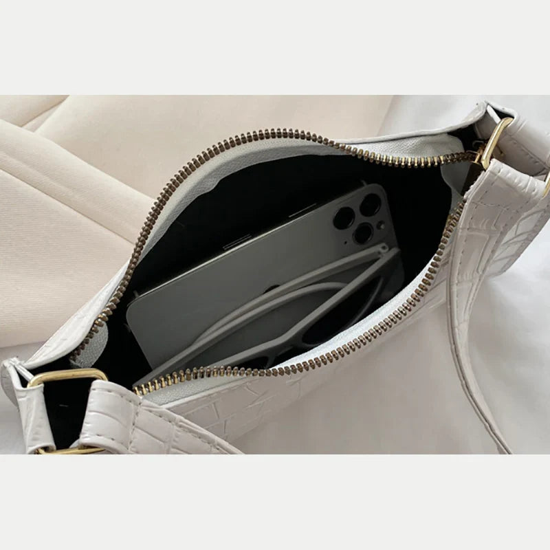 Women's Handbag Black Small PU Leather