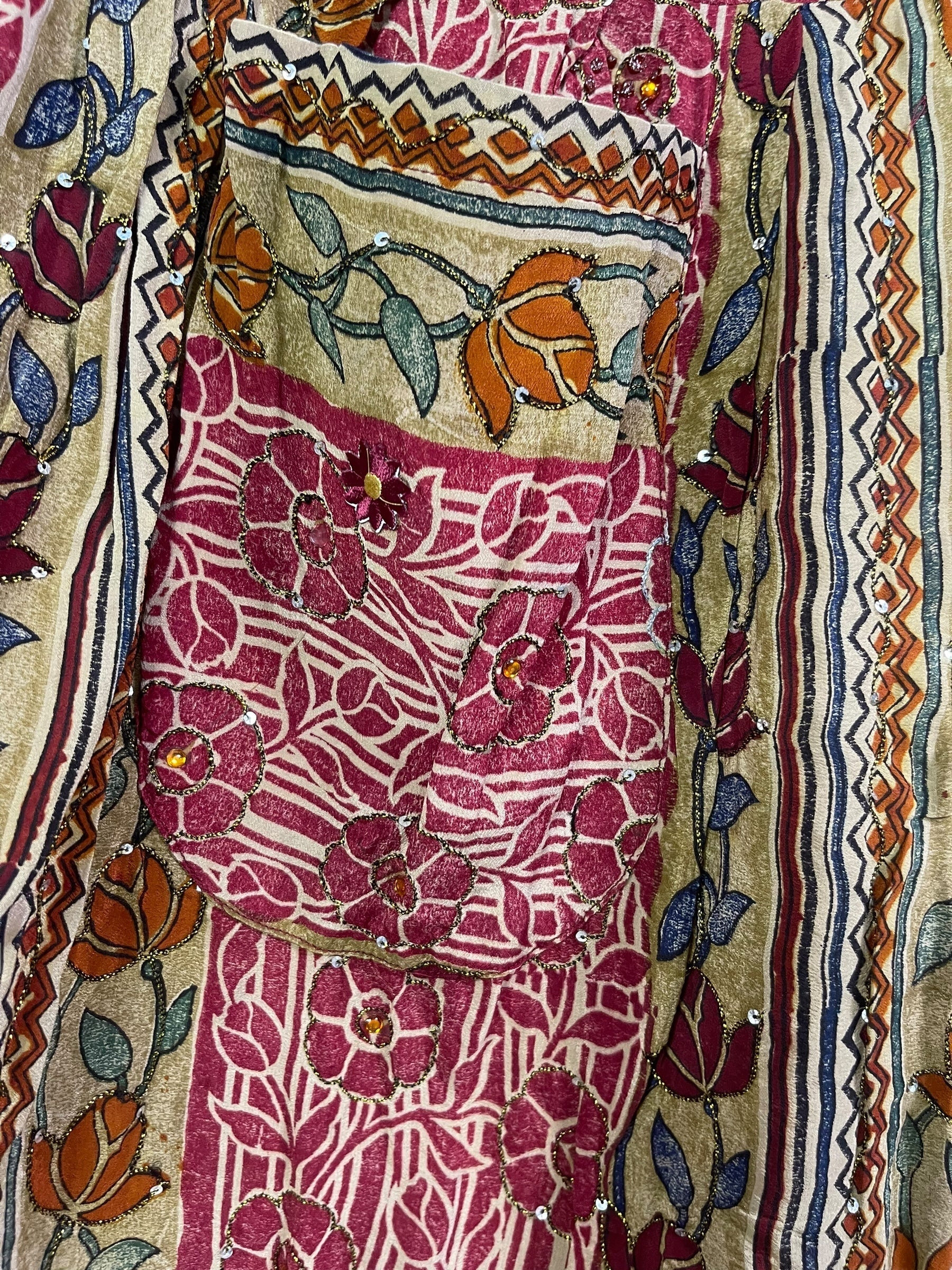 PRC7203 Avatar Pure Silk Boxy Babydoll Dress