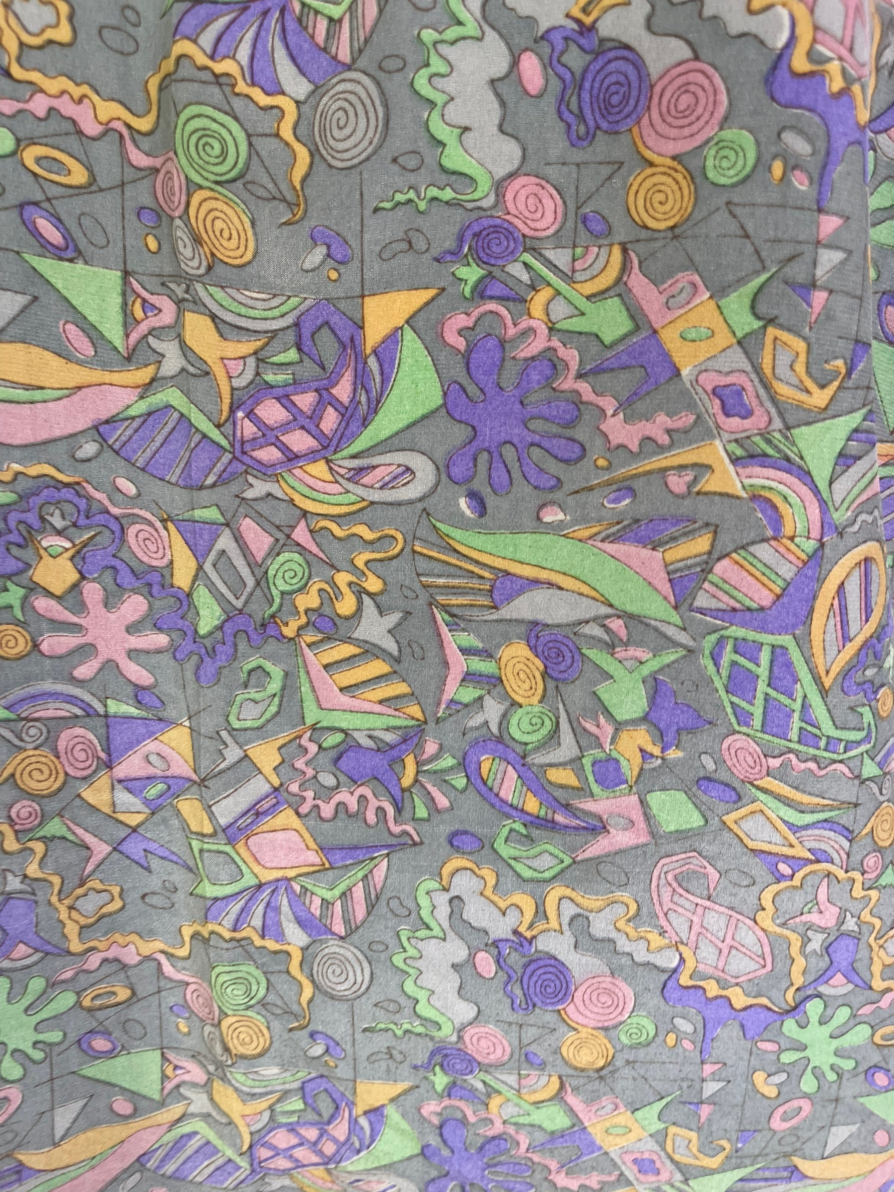 PRC6655 Avatar Pure Silk Side Slit Top