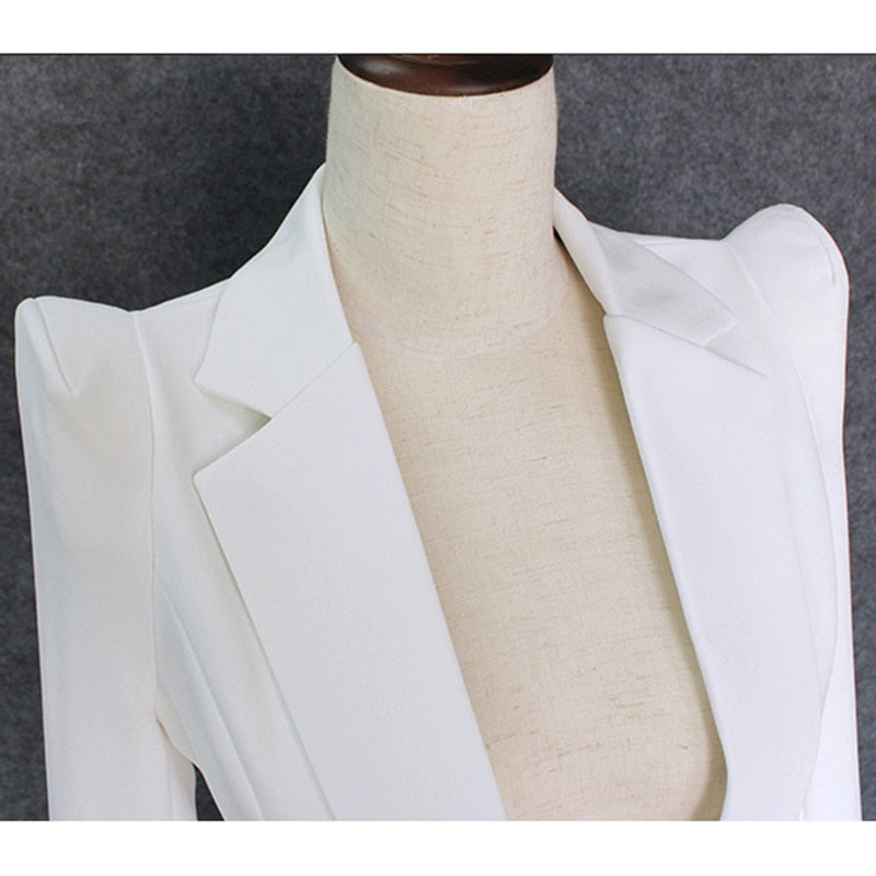 High Shoulder Blazer