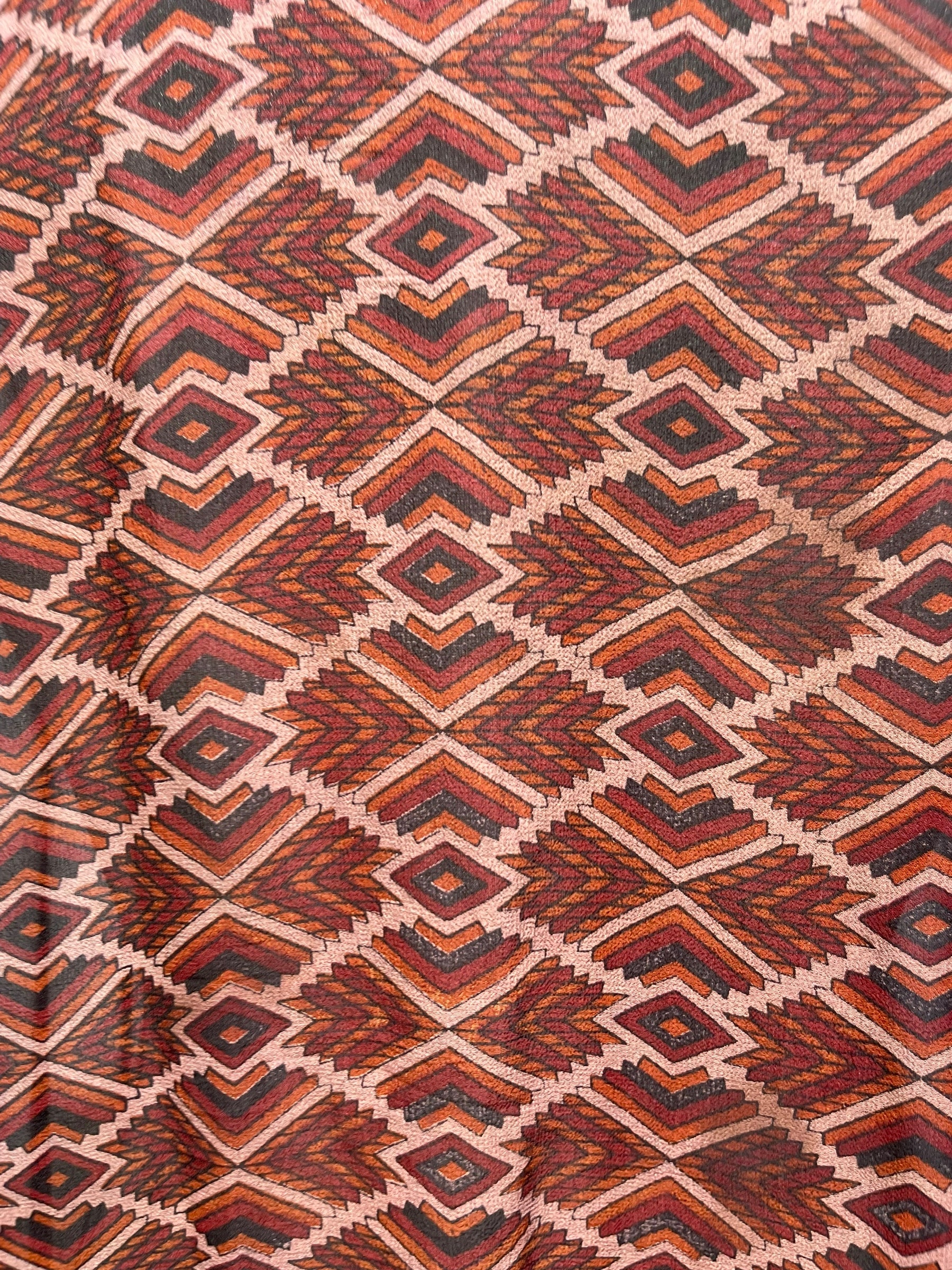 FINAL SALE PRG5086 Sheer Avatar Pure Silk Midi Length Kaftan