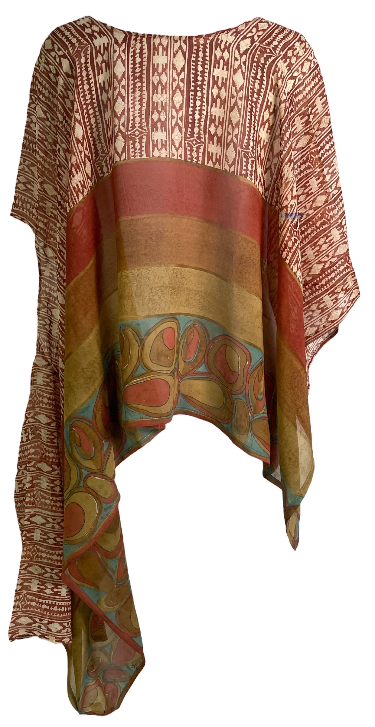 PRG6486 Sheer Avatar Pure Silk Versatile Vest