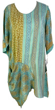 Load image into Gallery viewer, PRC6536 Avatar Pure Silk Self Pocket Tunic Dress
